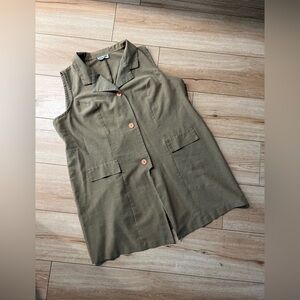 VINTAGE Village Square USA - Sleeveless Blazer/Dress